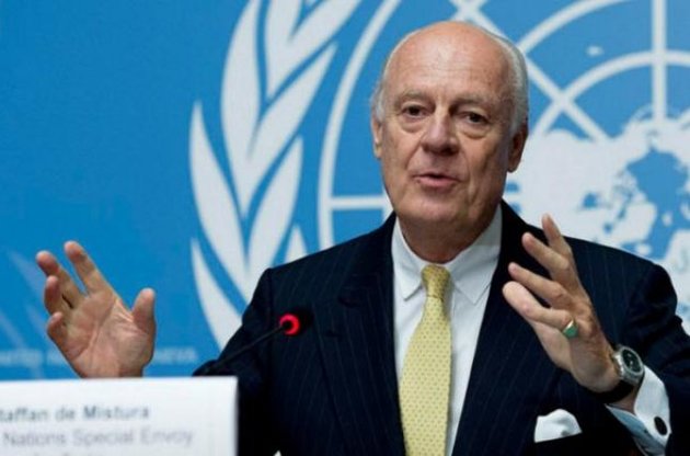 Посланник ООН оголосив паузу на мирних переговорах щодо Сирії