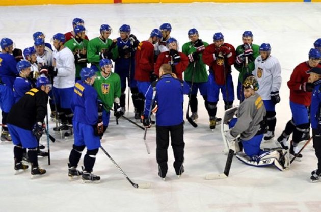 Сборная Украины по хоккею с победы стартовала в квалификации на Олимпиаду