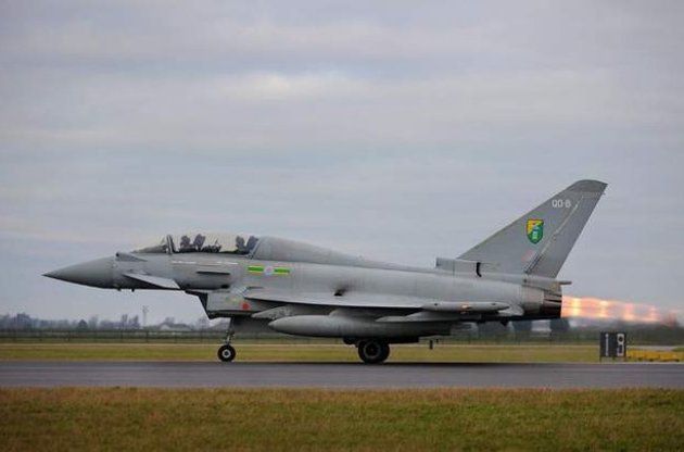 Британія підняла винищувачі Eurofighter Typhoon