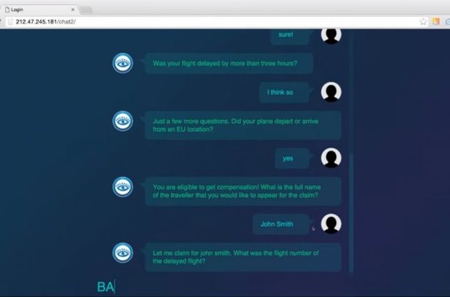 Робот-юрист помогает пользователям решить проблемы в различных ситуациях