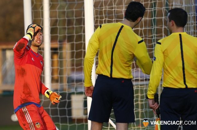 "Валенсия" вылетела из-за ошибки арбитра