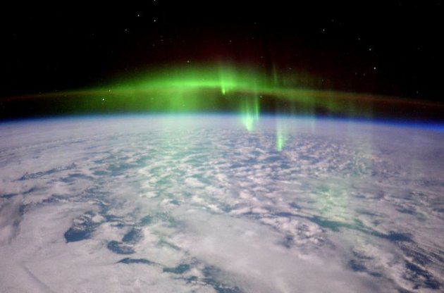 Астронавт ESA опублікував нове фото північного сяйва з космосу