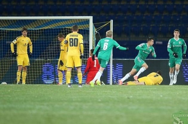 Хльобас забив у ворота "Металіста"