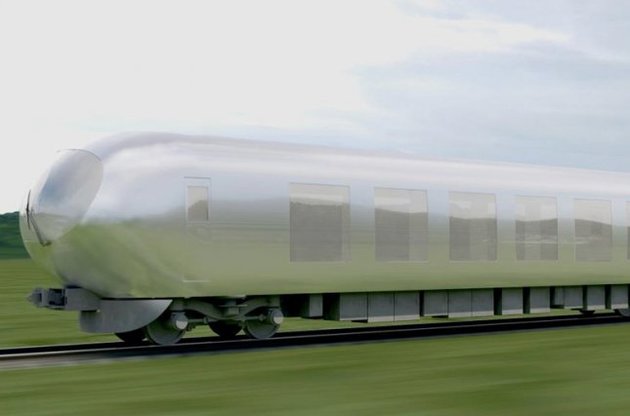 В Японії створений потяг-невидимка