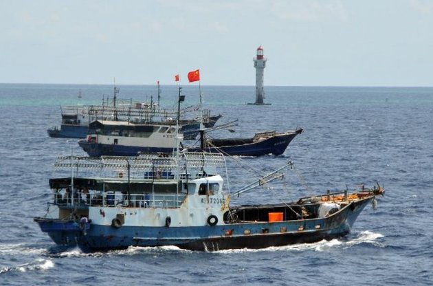 Около 100 кораблей Китая вошли в территориальные воды Малайзии