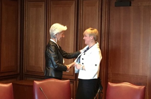 Лагард спросила Гонтареву о реформах