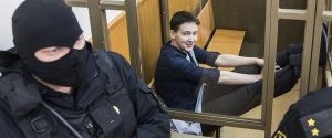 Савченко начала пить воду