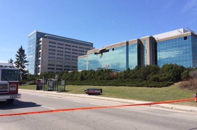 Пожежа в будівлі Міноборони сталася рано вранці