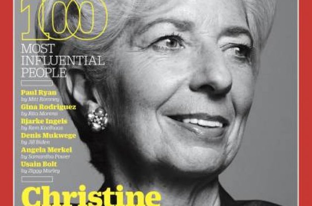 TIME разместил на обложке Кристин Лагард