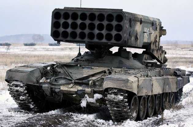 Росія перекинула бойовикам в Свердловськ важку огнеметную систему "Буратіно" - розвідка