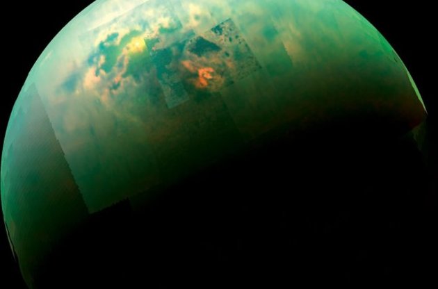 Станция Cassini взяла пробы "вод" моря Лигеи на Титане