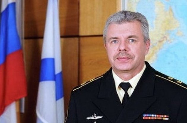 Суд разрешил арестовать командующего Черноморским флотом РФ