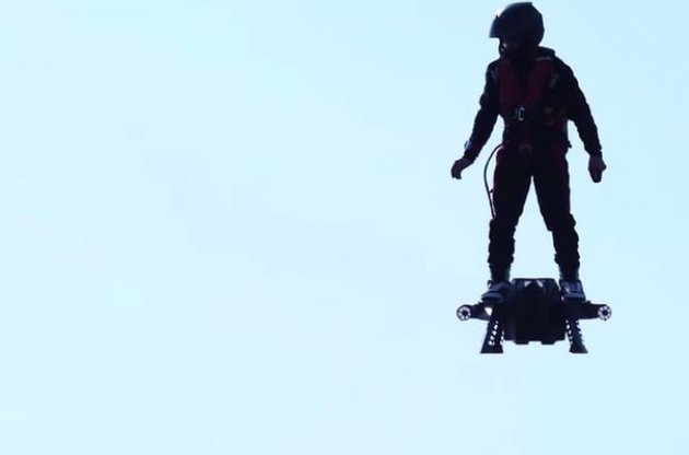 Ховерборд може піднятися на висоту до трьох кілометрів