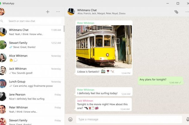 WhatsApp представил приложение для компьютеров