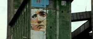 В Запорожье нарисовали мурал с портретом Савченко