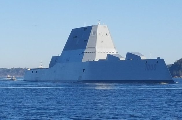ВМС США вже цього тижня отримають найбільший у світі есмінець