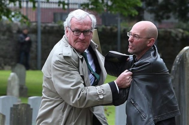 Кевін Вікерс не став церемонитися з протестуючим ірландцем