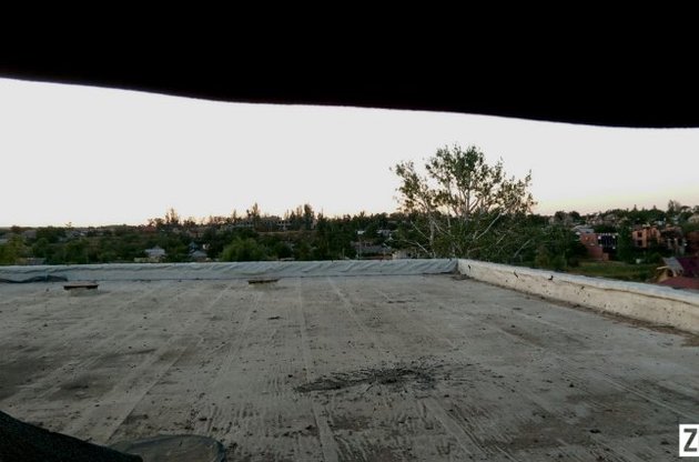 Квадрокоптер снял позиции боевиков в районе Широкино