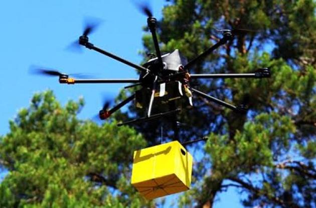Дрон може переносити пакет вагою до 3 кілограм на відстань у 23 кілометри