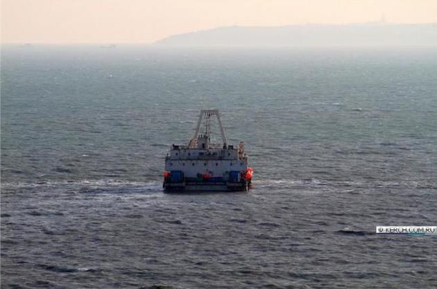 СБУ розслідує кримінальну справу про участь китайського судна в будівництві "енергомосту" до Криму