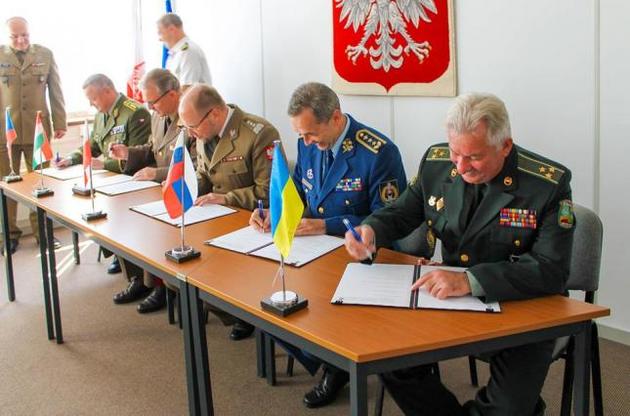 Украина присоединилась к формированию боевой тактической группы Вышеградской четверки
