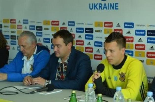 Представники збірної поспілкувалися зі ЗМІ