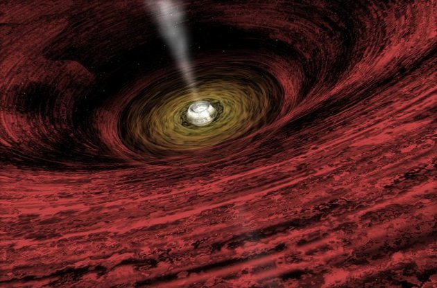Вчені виявили чорну діру, що продукує зірки