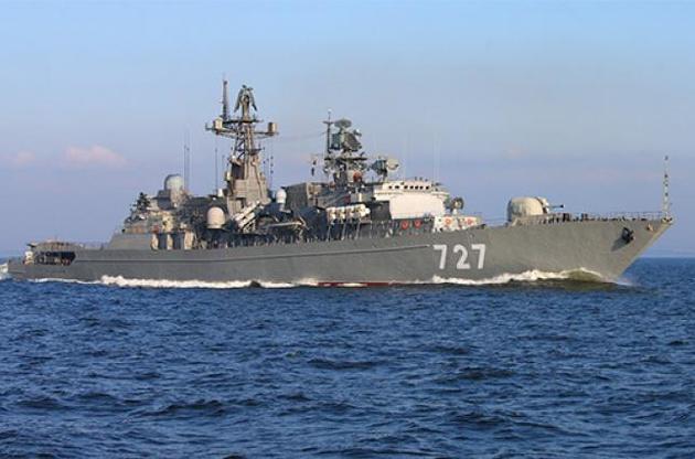 США обвинили российский фрегат "Ярослав Мудрый" в опасных маневрах в Средиземном море