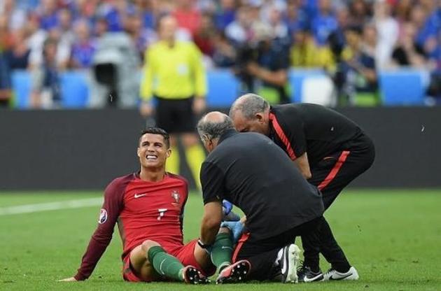 Роналду травмувався у фіналі Євро-2016