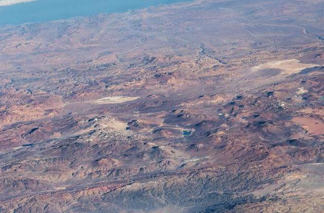 Джефф Уильямс опубликовал видео Анд из космоса