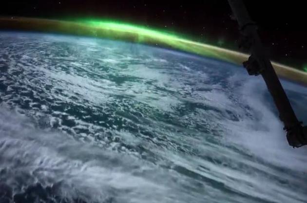 Астронавт NASA опубликовал новое видео полярного сияния из космоса