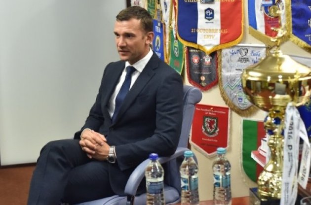 Шевченко будет тренировать сборную Украины