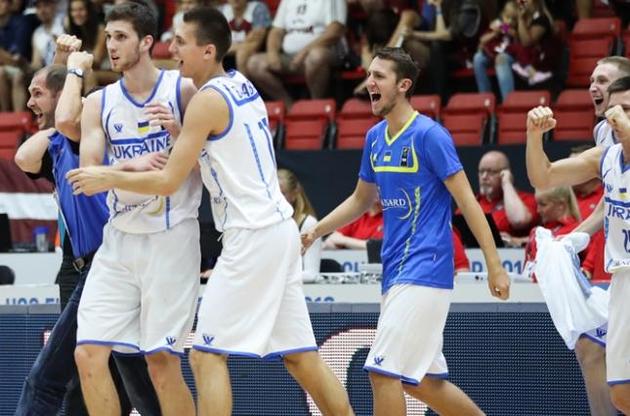 Молодіжна збірна України з баскетболу виграла груповий етап Євробаскету U-20
