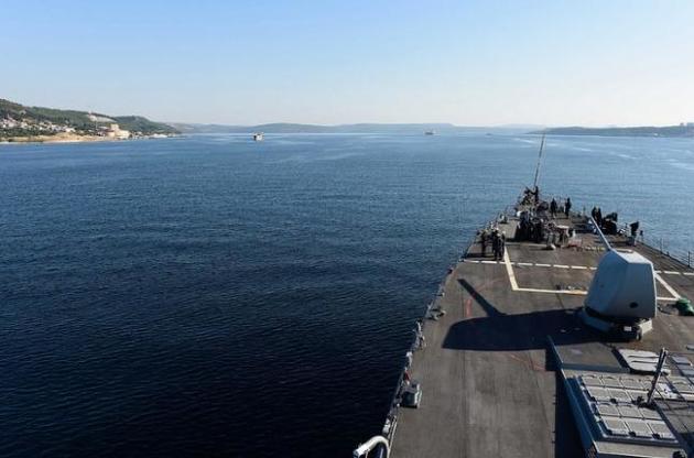 В Черное море зашел американский эсминец "Росс"