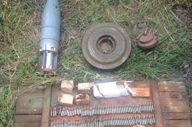 СБУ обнаружила тайники с российским оружием в Донбассе
