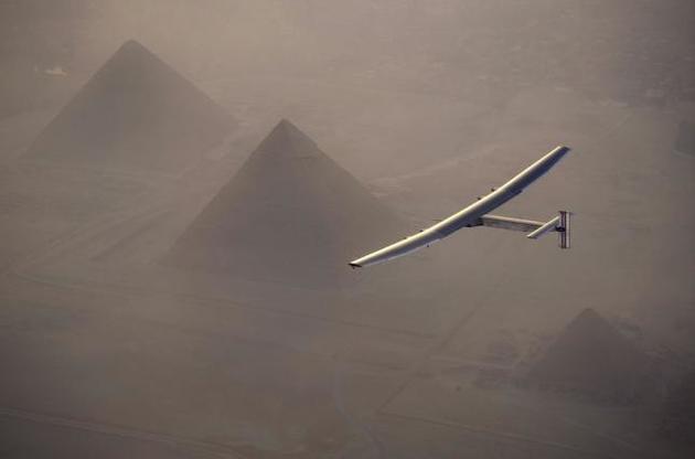Solar Impulse 2 вылетел из Каира в Абу-Даби