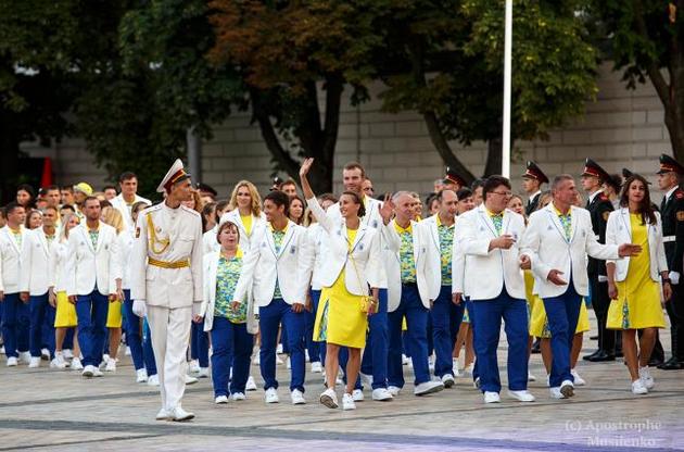 Украина выйдет на церемонию открытия Олимпийских игр одной из последних