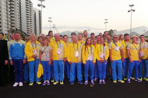 Украина вошла в двадцатку наиболее многочисленных сборных на Олимпиаде в Рио