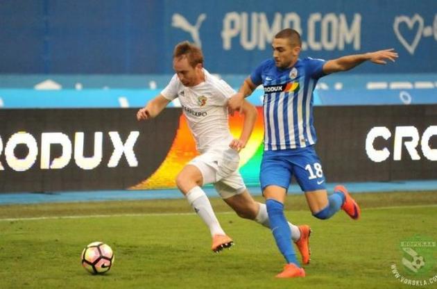 "Ворскла" не пропустила у Загребі