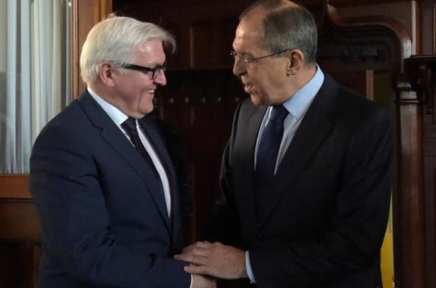 Лавров в присутствии Штайнмайера называл Крым &quot;российской территорией&quot;.