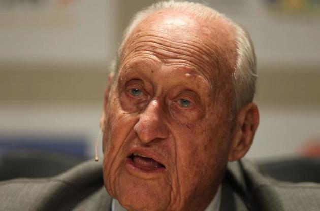 Бывший президент ФИФА скончался в возрасте 100 лет