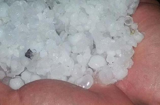 Полтаву накрило градом