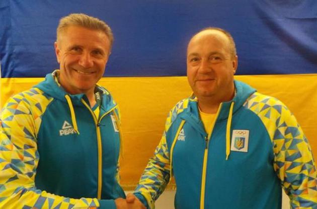 Глава НОК Сергій Бубка та Микола Мільчев