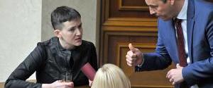 Савченко начала голодовку: курит и пьет воду