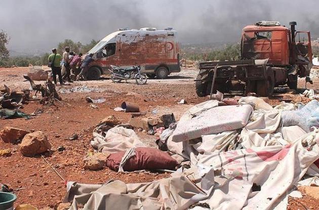 Результати російських бомбардувань в Сирії