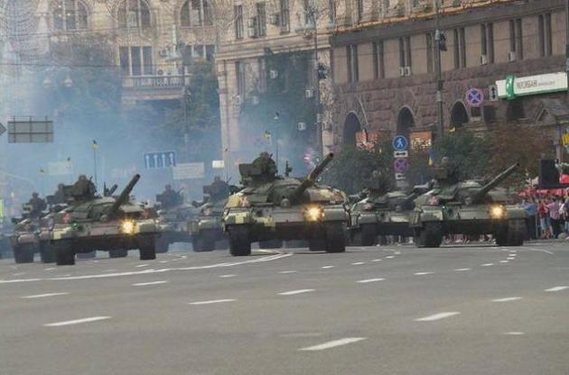 У Києві відбулася генеральна репетиція військового параду