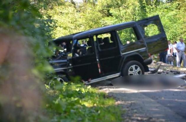 Взорван кортеж львовского бизнесмена