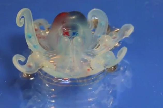 Создан первый в мире абсолютно мягкий робот