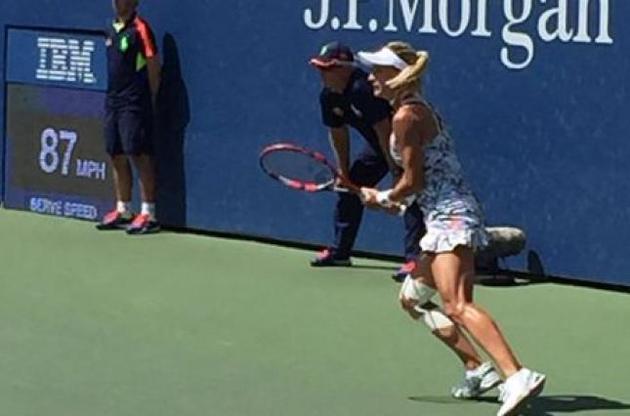Цуренко не сумела выйти в четвертьфинал US Open