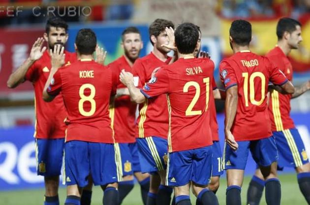 Испания разгромила Лихтенштейн